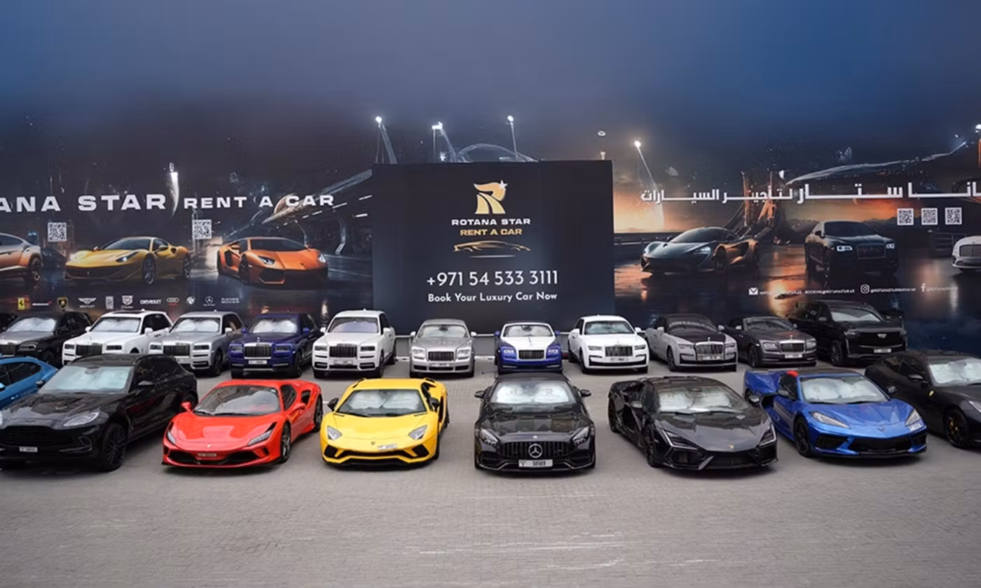 Rotana Star Rent a Car في دبي – جميع السيارات، الأسعار، التقييمات، وجهات الاتصال | AUTO.AE