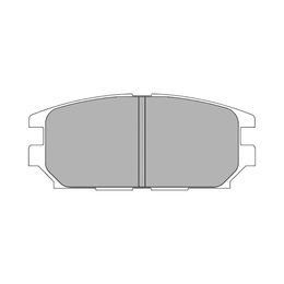 FCP1280X, FERODO FCP1280X Rear Brake Pads DS2.11 for MITSUBISHI Lancer Evo VI / VII / Montero / Pajero في الإمارات, دبي. Condition - new. Price 510 AED. Photo, seller contacts | AUTO.AE