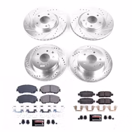PWR-K7035, PowerStop Z23 Evolution Sport Brake Upgrade Kits for 2014-2020 ROGUE, 2017-2022 ROGUE SPORT - K7035 in UAE, Dubai. Condition - new. Price 1,560 AED. Photo, seller contacts | AUTO.AE
