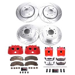 PWR-KC3166-36, PowerStop Z36 Truck and Tow Brake Upgrade Kits with Calipers for 2010-2011 F-150 - KC3166-36 في الإمارات, دبي. Condition - new. Price 5,490 AED. Photo, seller contacts | AUTO.AE