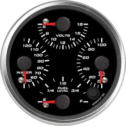 SDU-R4-QG1-REV, Speedhut Revolution Series Quad Gauge Kits R4-QG1-REV في الإمارات, دبي. Condition - new. Price ⁦1,730 AED⁩. Photo, seller contacts | AUTO.AE