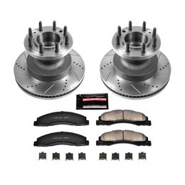 PWR-K4717, PowerStop Z23 Evolution Sport Brake Upgrade Kits for 2008-2025 E-350 SUPER DUTY, E-450 SUPER DUTY - K4717 في الإمارات, دبي. Condition - new. Price 2,910 AED. Photo, seller contacts | AUTO.AE