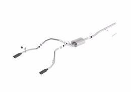 140537BC, BORLA 140537BC Cat Back Exhaust System, Silverado / Sierra V8-5.3L, Ext. Cab Standard Bed (78.7") Crew Cab Short Bed (69.3") 143.5" WB, Tip №49, 2014-16, sound ATAK in UAE, Dubai. Condition - new. Price 8,340 AED. Photo, seller contacts | AUTO.AE