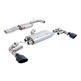 SSXAU960, MILLTEK SSXAU960 Cat-Back Exhaust, 3.15" (Cerakote Black Trims) for AUDI TTRS 2.5L TFSI Quattro 2016- в ОАЭ, Дубай. Состояние - новое. Цена 16 970 AED. Фото, контакты продавца | AUTO.AE