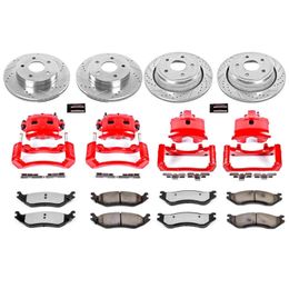 PWR-KC2168-36, PowerStop Z36 Truck and Tow Brake Upgrade Kits with Calipers for 2003-2005 RAM 1500 - KC2168-36 в ОАЭ, Дубай. Состояние - новое. Цена 5 650 AED. Фото, контакты продавца | AUTO.AE