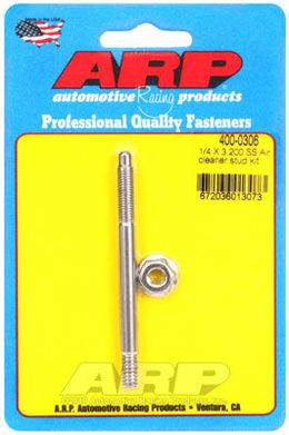 400-0306, ARP 400-0306 Air Cleaner Stud Kit 1/4" x 3.200 SS в ОАЭ, Дубай. Состояние - новое. Цена 170 AED. Фото, контакты продавца | AUTO.AE