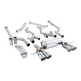 SSXBM1291, MILLTEK SSXBM1291 Cat-Back Exhaust, 3" (Polished GT-115 Trims) for BMW M2 (G87) OPF/GPF في الإمارات, دبي. Condition - new. Price 21,020 AED. Photo, seller contacts | AUTO.AE