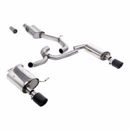 SSXVW756, MILLTEK SSXVW756 Cat-Back Exhaust, 3" (Carbon Jet-100 Trims) for VW Golf Alltrack 1.8 (MK7) 2016-2021 in UAE, Dubai. Condition - new. Price 9,670 AED. Photo, seller contacts | AUTO.AE