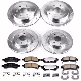 PWR-K4466-36, PowerStop Z36 Truck and Tow Brake Upgrade Kits K4466-36 в ОАЭ, Дубай. Состояние - новое. Цена 2 410 AED. Фото, контакты продавца | AUTO.AE