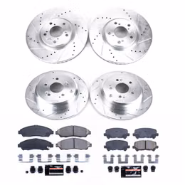 PWR-K5369, PowerStop Z23 Evolution Sport Brake Upgrade Kits for 2007-2013 MDX, 2009-2011 PILOT, 2010-2013 ZDX - K5369 في الإمارات, دبي. Condition - new. Price 2,340 AED. Photo, seller contacts | AUTO.AE