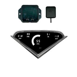 IZL-DP6000WS9020, Intellitronix 1955-1959 GM/Chevy Truck Digital Direct-Fit Gauge Clusters for 1955-1959 TRUCK - DP6000W-S9020 in UAE, Dubai. Condition - new. Price 2,850 AED. Photo, seller contacts | AUTO.AE