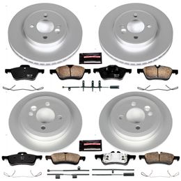 PWR-CRK5725, PowerStop Z23 Evolution Sport GEOMET Coated Brake Kits for 2002-2006 COOPER - CRK5725 في الإمارات, دبي. Condition - new. Price 1,480 AED. Photo, seller contacts | AUTO.AE