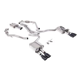 SSXAU1126, MILLTEK SSXAU1126 Cat-Back Exhaust, 2.5" (Cerakote Black Trims) for AUDI S5 (B9) 2017- في الإمارات, دبي. Condition - new. Price 19,620 AED. Photo, seller contacts | AUTO.AE