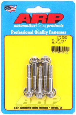 770-1004, ARP 770-1004 Metric Thread Bolt Kit M6 x 1.00 x 35 12pt SS bolts in UAE, Dubai. Condition - new. Price 240 AED. Photo, seller contacts | AUTO.AE
