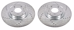 PWR-JBR-968XPR, PowerStop Evolution Drilled and Slotted Rotors for 2004-2011 RX-8 - JBR968XPR in UAE, Dubai. Condition - new. Price 1,070 AED. Photo, seller contacts | AUTO.AE