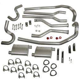 SUM-680121-SS, Summit Racing™ Header-Back Dual 2.5 Inch Exhaust System for 1964-1972 Chevy/Buick/Olds/Pontiac SUM-680121-SS in UAE, Dubai. Condition - new. Price 2,760 AED. Photo, seller contacts | AUTO.AE