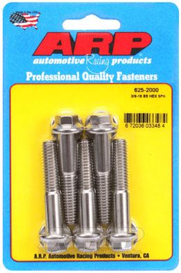 625-2000, ARP 625-2000 SAE Bolt Kit 3/8-16 x 2.000 hex 7/16 wrenching SS bolts في الإمارات, دبي. Condition - new. Price 250 AED. Photo, seller contacts | AUTO.AE