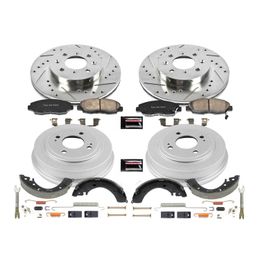 PWR-K15086DK, PowerStop Z23 Evolution Sport Disc and Drum Brake Upgrade Kits for 1996-2001 CIVIC - K15086DK في الإمارات, دبي. Condition - new. Price 1,430 AED. Photo, seller contacts | AUTO.AE