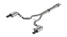 140961BC, BORLA 140961BC Exhaust system Cat-Back ATAK 3" S RD RL AC BC SR Tip: 4" RD X 10.50" Black chrome (Non-active exhaust) for FORD Mustang GT 5.0L V8 2024 in UAE, Dubai. Condition - new. Price 8,890 AED. Photo, seller contacts | AUTO.AE