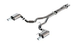 140960, BORLA 140960 Exhaust system Cat-Back S-type 3" S RD RL AC SR Tip: 4" RD X 10.50" (Non-active exhaust) for FORD Mustang GT 5.0L V8 2024 في الإمارات, دبي. Condition - new. Price 9,510 AED. Photo, seller contacts | AUTO.AE