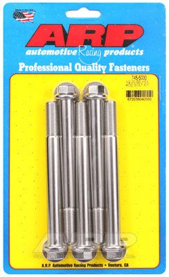 745-5000, ARP 745-5000 SAE Bolt Kit 1/2-20 x 5.000 hex SS bolts в ОАЭ, Дубай. Состояние - новое. Цена 370 AED. Фото, контакты продавца | AUTO.AE