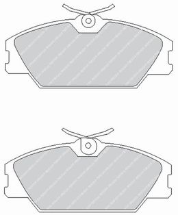 FCP406H, FERODO FCP406H Front Brake Pads DS2500 for RENAULT Clio II 2.0i RS in UAE, Dubai. Condition - new. Price 1,230 AED. Photo, seller contacts | AUTO.AE