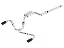 140751BC, BORLA 140751BC Exhaust system "S-TYPE" TIP: 4" RD X 9.5" BLACK CHROME VW GTI MK7.5 2018 2.0L in UAE, Dubai. Condition - new. Price 6,150 AED. Photo, seller contacts | AUTO.AE