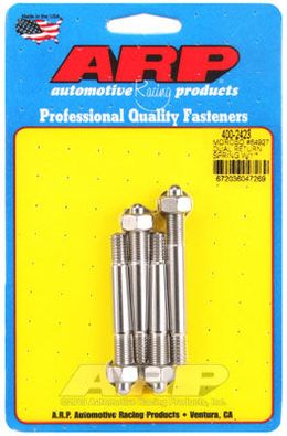 400-2423, ARP 400-2423 Carburetor Stud Kit 1˝ spacer with Moroso #64927 return spring kit. ARP Stainless. hex في الإمارات, دبي. Condition - new. Price 240 AED. Photo, seller contacts | AUTO.AE