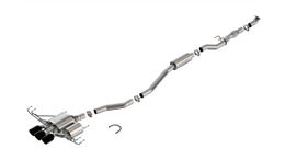 140927CB, BORLA 140927CB Exhaust system Cat-Back 2.75" ATAK 3 RD RL AC CB CR Tip 4" RD X 6.63", 4.5" RD X 4.75" Ceramic black for HONDA Civic Type R 2.0L 4 Cyl Turbo MT FWD 4DR Hatchback 2023 in UAE, Dubai. Condition - new. Price 13,850 AED. Photo, seller contacts | AUTO.AE
