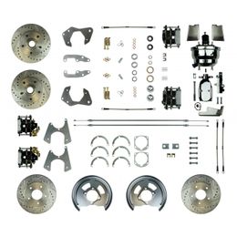 RSD-FSC654DCCSX, The Right Stuff 4-Wheel Disc Brake Conversion Best of Show Kits for 1965-1968 BEL AIR, BISCAYNE, IMPALA - FSC654DCCSX في الإمارات, دبي. Condition - new. Price 7,130 AED. Photo, seller contacts | AUTO.AE