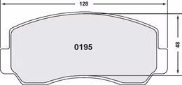 0195.11.16.44, PFC 0195.11.16.44 Brake pads RACE 11 CMPD 16MM front MITSUBISHI L200 1979-86 2.5D/TD في الإمارات, دبي. Condition - new. Price 1,270 AED. Photo, seller contacts | AUTO.AE