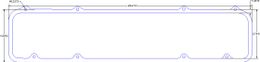 FOG-6134-4, Flatout Gaskets Valve Cover Gaskets 6134.4 в ОАЭ, Дубай. Состояние - новое. Цена 340 AED. Фото, контакты продавца | AUTO.AE