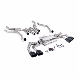 SSXLR230, MILLTEK SSXLR230 Cat-Back Exhaust, 3.15" (Cerakote Black Tips) for LAND ROVER Range Rover Sport P530 (L461) 2023- في الإمارات, دبي. Condition - new. Price 34,450 AED. Photo, seller contacts | AUTO.AE
