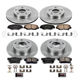 PWR-KOE1047, PowerStop Z17 Evolution Plus Stock Replacement Brake Kits for 2003-2007 ACCORD - KOE1047 في الإمارات, دبي. Condition - new. Price 900 AED. Photo, seller contacts | AUTO.AE