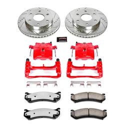 PWR-KC2009-36, PowerStop Z36 Truck and Tow Brake Upgrade Kits with Calipers KC2009-36 в ОАЭ, Дубай. Состояние - новое. Цена 2 420 AED. Фото, контакты продавца | AUTO.AE