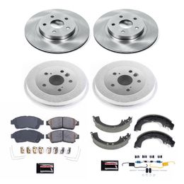 PWR-KOE15062DK, PowerStop Autospecialty Stock Replacement Disc and Drum Brake Kits for 1996-2000 RAV4 - KOE15062DK in UAE, Dubai. Condition - new. Price 1,170 AED. Photo, seller contacts | AUTO.AE