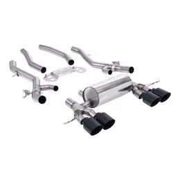 SSXBM1318, MILLTEK SSXBM1318 Secondary Cat-Back Exhaust, 3.15" (Cerakote Black GT-115 Trims) for BMW M3 (G80 / G81) / M4 (G82) in UAE, Dubai. Condition - new. Price 20,450 AED. Photo, seller contacts | AUTO.AE
