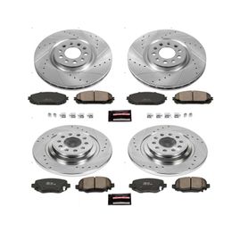 PWR-K6541, PowerStop Z23 Evolution Sport Brake Upgrade Kits for 2014-2015 CHEROKEE - K6541 in UAE, Dubai. Condition - new. Price 1,880 AED. Photo, seller contacts | AUTO.AE