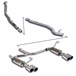 963160, SUPERSPRINT 963160 Exhaust System for SUBARU WRX Sti 2015- в ОАЭ, Дубай. Состояние - новое. Цена 16 250 AED. Фото, контакты продавца | AUTO.AE
