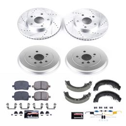 PWR-K15065DK, PowerStop Z23 Evolution Sport Disc and Drum Brake Upgrade Kits for 2002-2003 SOLARA - K15065DK في الإمارات, دبي. Condition - new. Price 1,560 AED. Photo, seller contacts | AUTO.AE