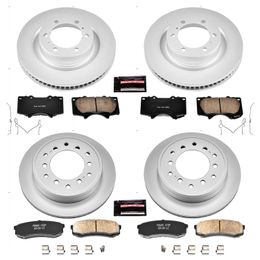 PWR-CRK5874, PowerStop Z17 Evolution Plus GEOMET Coated Brake Kits for 2010-2024 4RUNNER, 2010-2023 GX460 - CRK5874 в ОАЭ, Дубай. Состояние - новое. Цена 1 820 AED. Фото, контакты продавца | AUTO.AE