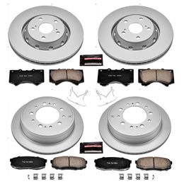 PWR-CRK2813, PowerStop Z17 Evolution Plus GEOMET Coated Brake Kits CRK2813 в ОАЭ, Дубай. Состояние - новое. Цена 2 040 AED. Фото, контакты продавца | AUTO.AE