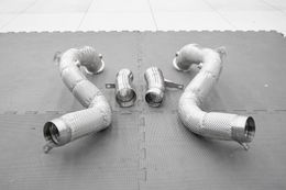 DZMR-W222-HS Heatshield Downpipe for Mercedes-AMG S63 (W222)  in UAE, Dubai. Condition - new. Price 7,200 AED. Photo, seller contacts | AUTO.AE