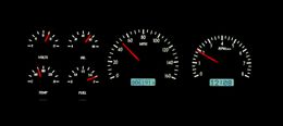 DAK-VHX87FPUKW, Dakota Digital VHX Series Direct-Fit Analog Gauge Systems VHX-87F-PU-K-W in UAE, Dubai. Condition - new. Price 4,520 AED. Photo, seller contacts | AUTO.AE