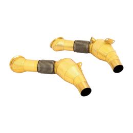 F1 090 79, NOVITEC F1 090 79 Sport Metal Catalysts, Gold-Plated, 2pcs for FERRARI SF90 XX / SF90 2019- في الإمارات, دبي. Condition - new. Price 39,460 AED. Photo, seller contacts | AUTO.AE