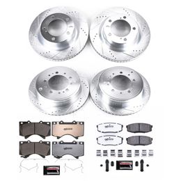 PWR-K2813-36, PowerStop Z36 Truck and Tow Brake Upgrade Kits K2813-36 в ОАЭ, Дубай. Состояние - новое. Цена 2 630 AED. Фото, контакты продавца | AUTO.AE