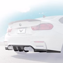4001BMV, VORSTEINER 4001BMV Rear Diffuser VRS (Gloss Carbon) for BMW M4 GTS (F82) 2016-2017 в ОАЭ, Дубай. Состояние - новое. Цена 11 680 AED. Фото, контакты продавца | AUTO.AE