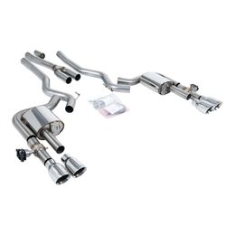 SSXFD441, MILLTEK SSXFD441 Cat-Back Exhaust, 2.76" (Polished GT-100 Trims) for FORD Mustang 2.3L Fastback (S650) 2024- في الإمارات, دبي. Condition - new. Price 18,610 AED. Photo, seller contacts | AUTO.AE