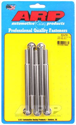623-4750, ARP 623-4750 SAE Bolt Kit 3/8-16 x 4.750 hex SS bolts في الإمارات, دبي. Condition - new. Price 270 AED. Photo, seller contacts | AUTO.AE