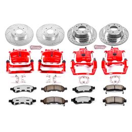 PWR-KC1454-36, PowerStop Z36 Truck and Tow Brake Upgrade Kits with Calipers for 2008-2009 9-7X, 2006-2009 TRAILBLAZER - KC1454-36 in UAE, Dubai. Condition - new. Price 5,470 AED. Photo, seller contacts | AUTO.AE